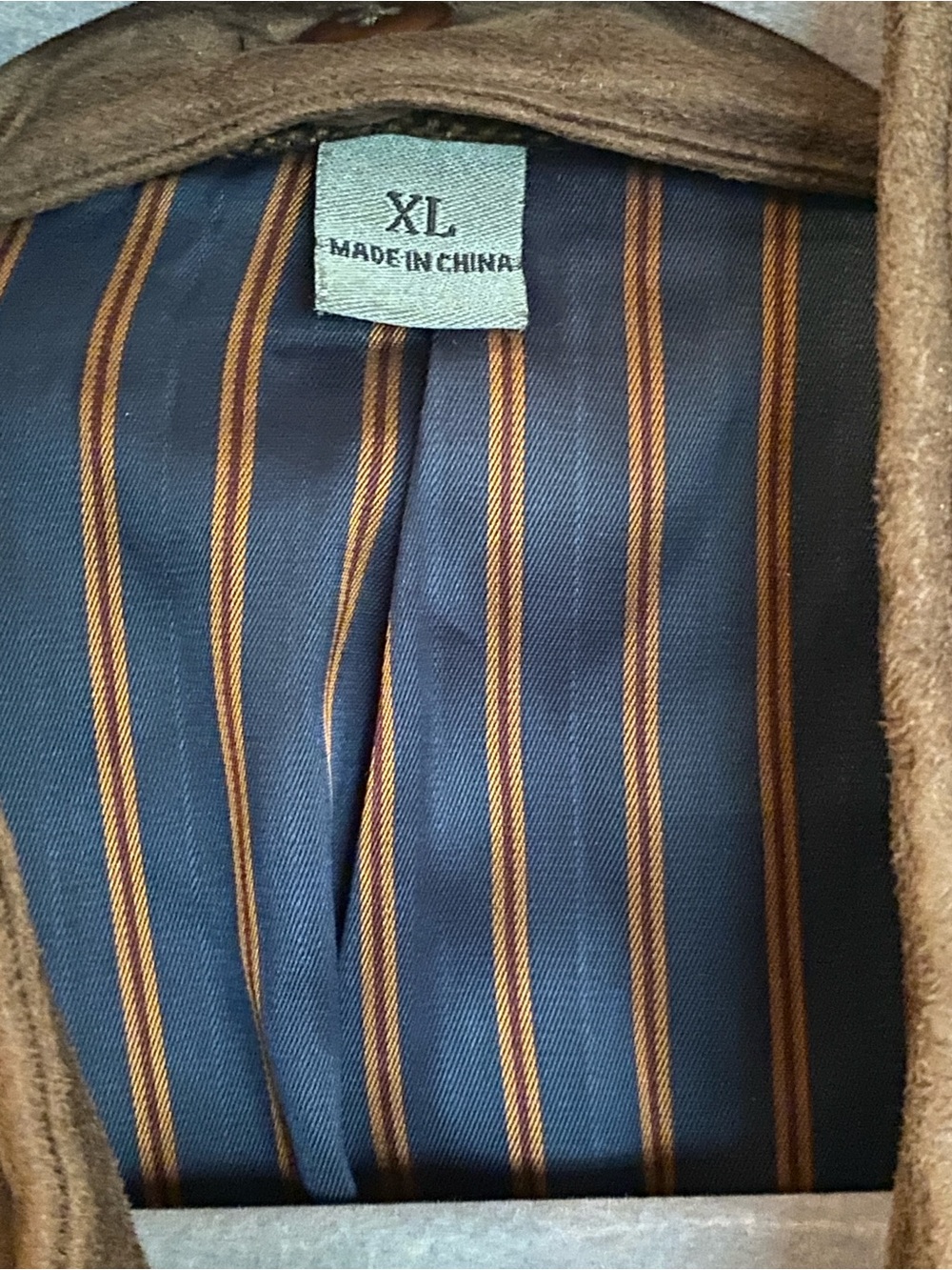 Johnston & Murphy Brown Wool-Blend Blazer with Zip-In Vest - Picture 5 of 12